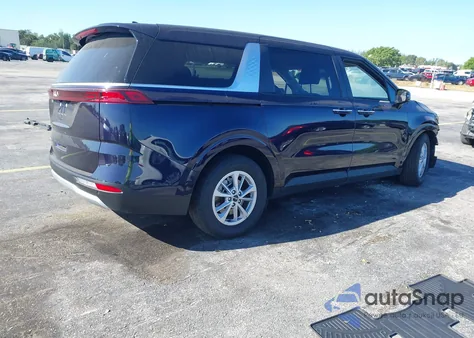 2024 Kia Carnival Mpv Lx Seat Package из США, поврежденный, VIN KNDNB4H33R6441640